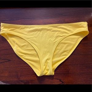 Yellow Athleta Bikini bottoms